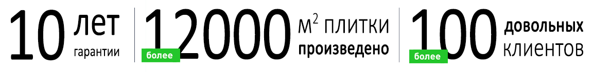 резиновая плитка с гарантией качества